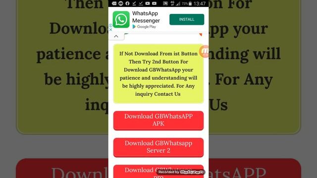 How to download GP WhatsApp in android mobile? смотреть онлайн