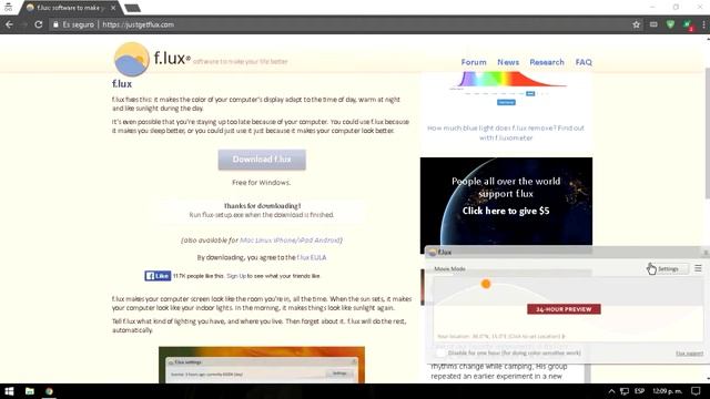 Filtro azú en windows 7 / night shift para windows y Mac OS / F.lux смотреть онлайн
