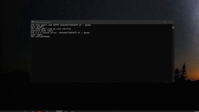 Send Mail From Command Prompt - Using TELNET смотреть онлайн