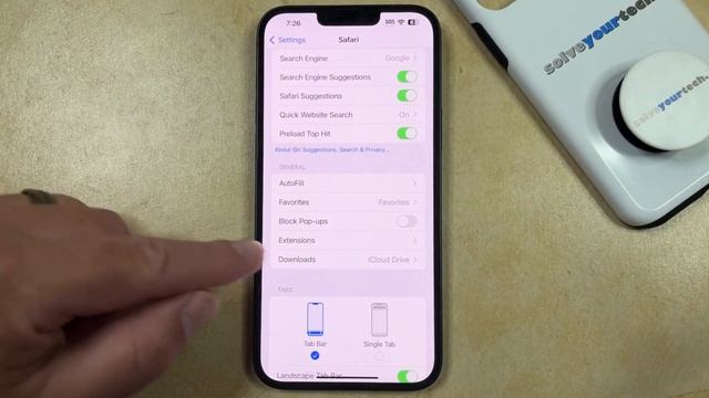 How To Turn Off Pop Up Blocker On IPhone - Safari