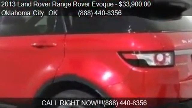 2013 Land Rover Range Rover Evoque Pure Premium AWD 4dr SUV смотреть онлайн
