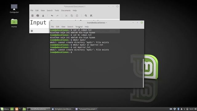 operasi input output linux смотреть онлайн