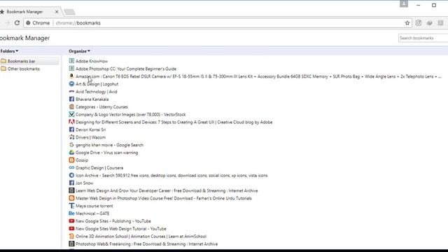Google Chrome Tutorial - How to import and export Bookmarks To Computer | Bhavaniprasad Karrotu смотреть онлайн