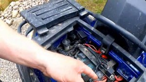 CF moto X8 замена главного предохранителя