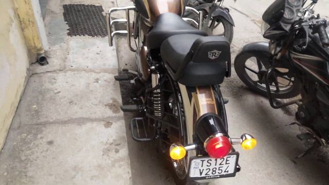 Royal Enfield classic 350. chrome bronze смотреть онлайн
