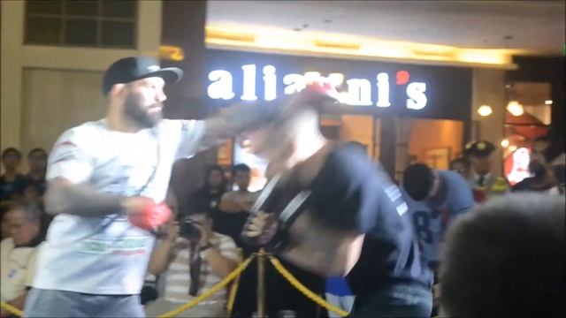 New Zealand's John Brewin in BRAVE 22 STORM OF WARRRIORS open workouts in Resorts World Manila смотреть онлайн