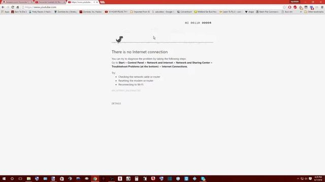 T-rex google chrome no internet easter egg смотреть онлайн