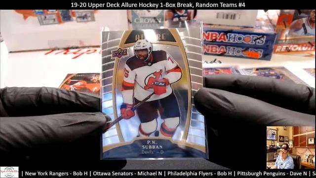19-20 Upper Deck Allure Hockey 1-Box Break, Random Teams #4 смотреть онлайн