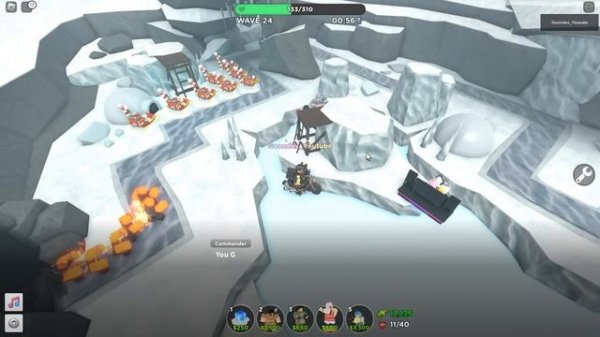Battle Ice Floe Roblox Tower Defense Simulator