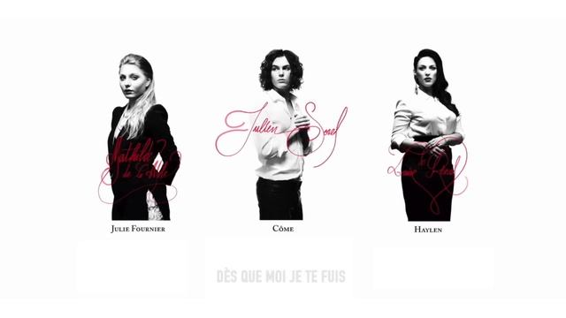 Côme, Julie Fournier & Haylen - Il aurait suffi (Lyrics) (Le Rouge et Le Noir) смотреть онлайн