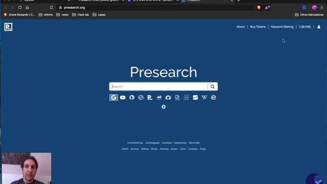 Cryptoasset PRE Token in brave - Make some tokens for search the web смотреть онлайн