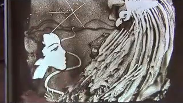 Открытие ресторана Мамай_песочное шоу