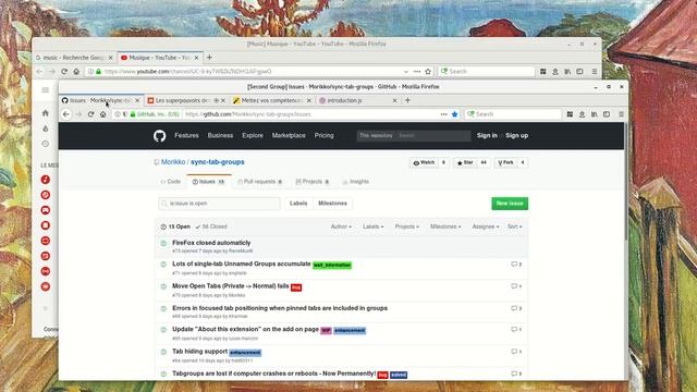 Sync Tab Groups смотреть онлайн