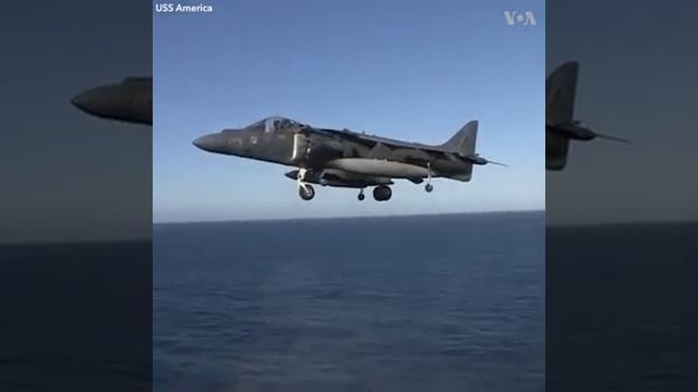 USS Navy Aircraft Carrier - Takeoffs & Landings.