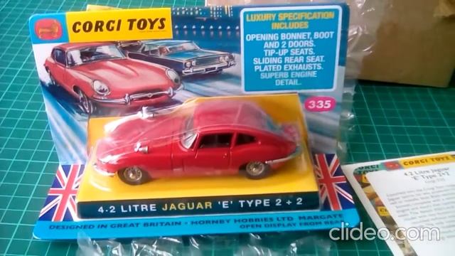 Corgi Model Club 2022 4.2 Litre Jaguar 'E' Type 2+2 Unboxing смотреть онлайн