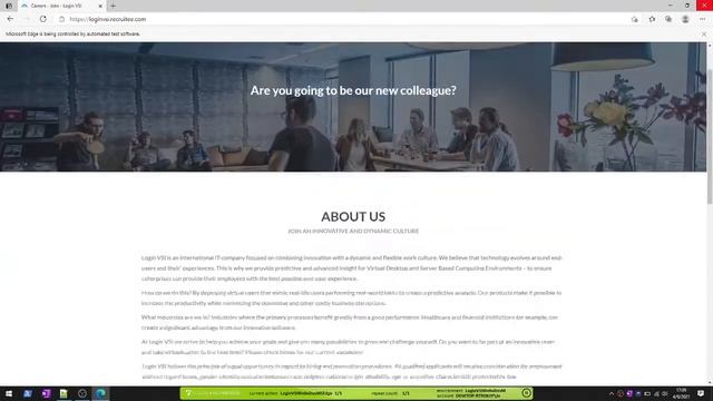 Login Enterprise | Microsoft Edge workload | Login VSI website смотреть онлайн