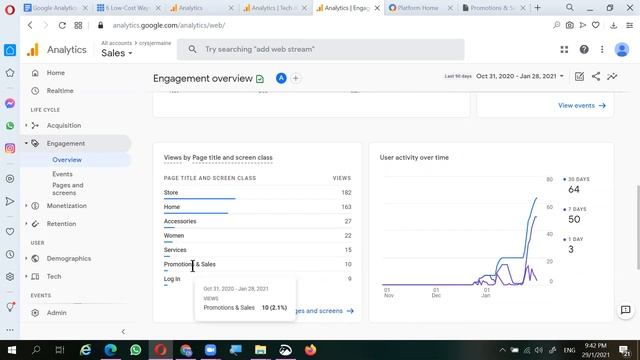 Analytics Google Demo, google merchant store, смотреть онлайн