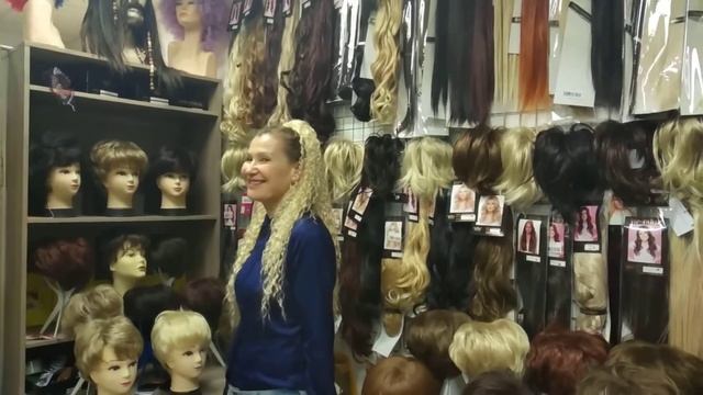 Шиньон длинная завивка. смотреть онлайн