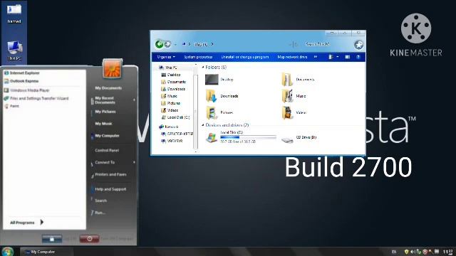 Windows Vista Build 2700 смотреть онлайн