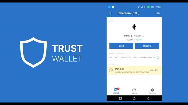 Trust Wallet Airdrops 100 TWT tokens