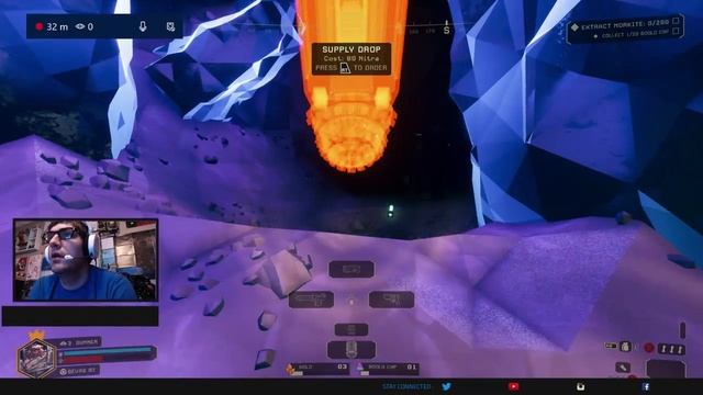 Deep Rock Galactic (First time Walthrough) смотреть онлайн