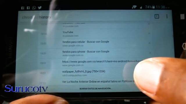 Como Borrar El Historial De Google Chrome En Celular 2019 смотреть онлайн