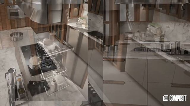 Composit Noisette cucine. Italon Mebel смотреть онлайн