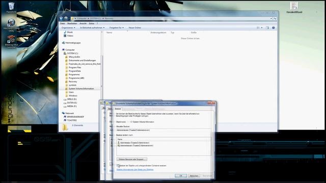 Rechte von Ordnern übernehmen (Windows 7 x64 Ultimate) смотреть онлайн
