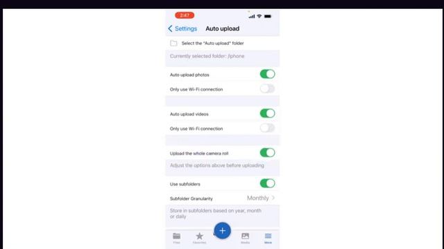 The Apple Gotbackup application best settings to properly upload your iPhone files to the cloud. . смотреть онлайн
