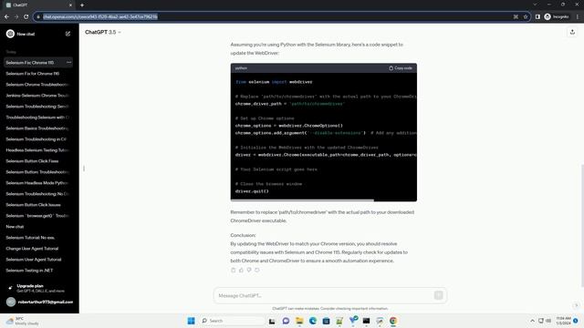 selenium not working with chrome 115 смотреть онлайн