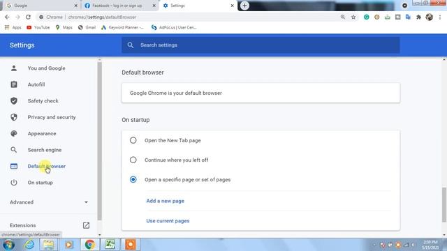 How To Set Any Website As A Homepage In Google Chrome смотреть онлайн