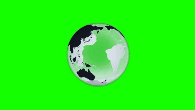 Earth Rotation 9.1 (Full Green Screen) [HD] смотреть онлайн