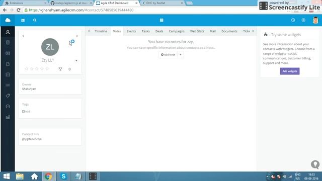 Agile CRM Rest API calls : Get contacts using DHC tool Part 2 смотреть онлайн