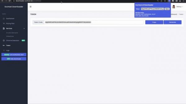 Download envato elements, freepik, motion array, and etc with Extension from downloader.svchost.id