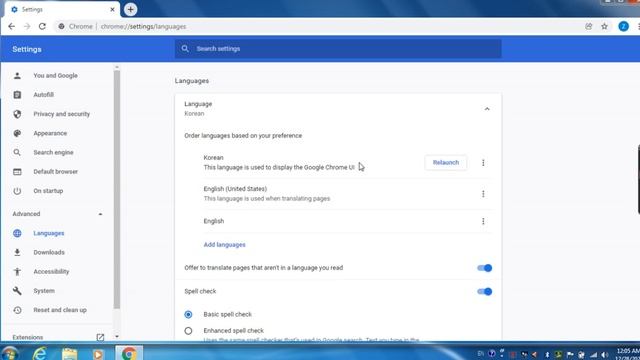 chrome change language English to other language смотреть онлайн