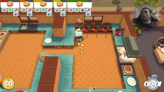 Симулятор кухни, осваиваем готовку в Overcooked