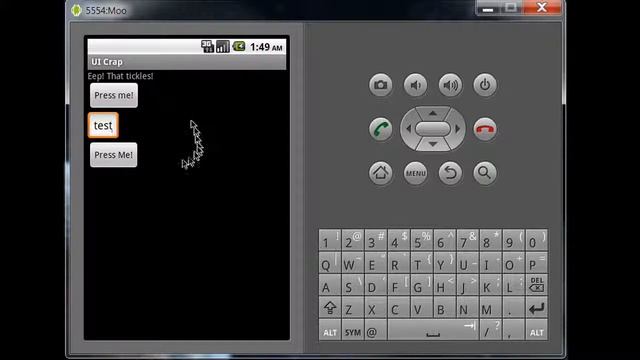 Playing with the Android development kit and emulator смотреть онлайн