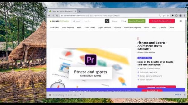Grafikaly - Envato Elements Downloader (Chrome Extension)