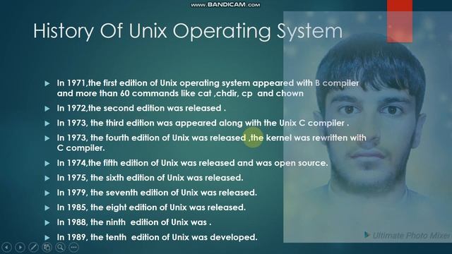 Introduction To Unix Operating System смотреть онлайн