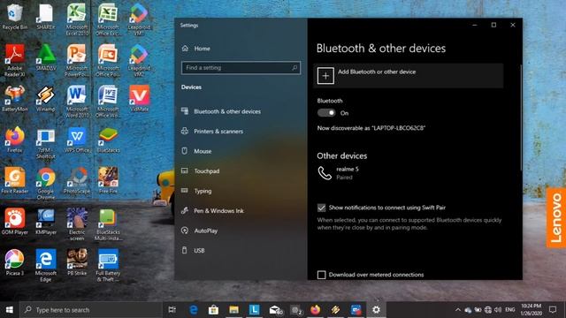Cara menghubungkan Headset Bluetooth (AirPods) ke Laptop смотреть онлайн