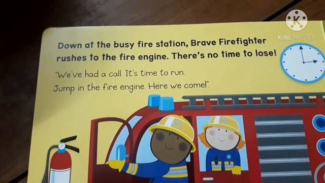 Read Aloud 15. My Very Brave Firefighter || Kids Book || What work does a firefighter do? смотреть онлайн