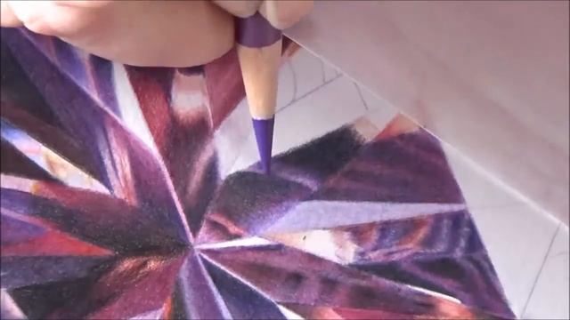 Passion For Purple layers and blending - Deb Stanley Art смотреть онлайн