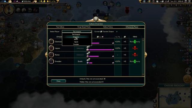 Civilization 5 Brave New World Iroquois Ep-10: Japan's Order смотреть онлайн