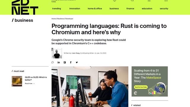 Chrome finally embraces Rust смотреть онлайн
