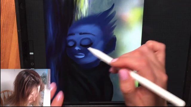 Draw in Procreate with Apple Pencil Illustraition смотреть онлайн