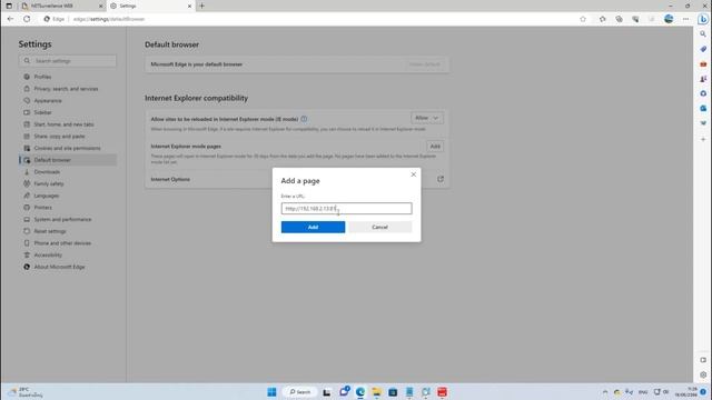การเปิดกล้องวงจรปิดด้วย Microsoft Edge บน Windows 11 смотреть онлайн