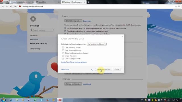 How to clear browsing data in opera смотреть онлайн