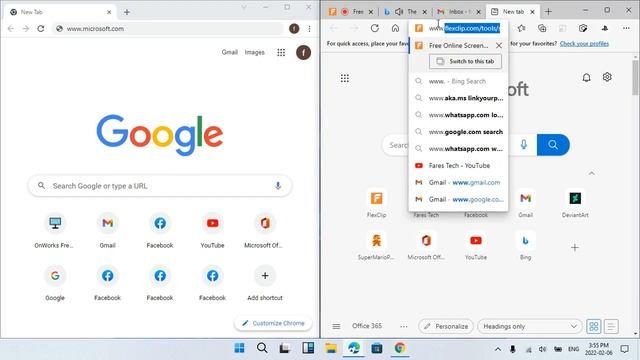 Microsoft edge vs Google Chrome Browser Speed Test смотреть онлайн