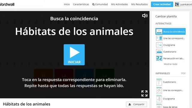 Juego de los hábitats de los animales смотреть онлайн