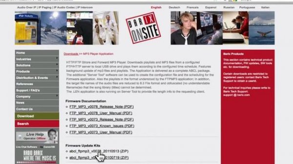 How to update Barix Audio device firmware.mov